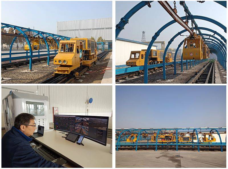 市场开发中,大功率单轨吊,大牵引力齿轨车受到国家能源,中煤能