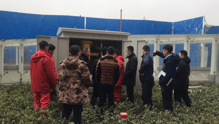 临商中心临沂国际商品交易中心与奥德燃气公司组织的燃气安全检查培训