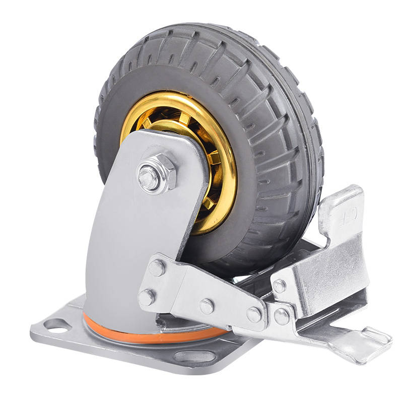 平板车脚轮@通许平板车脚轮@平板车脚轮用工业级别的可以很耐用