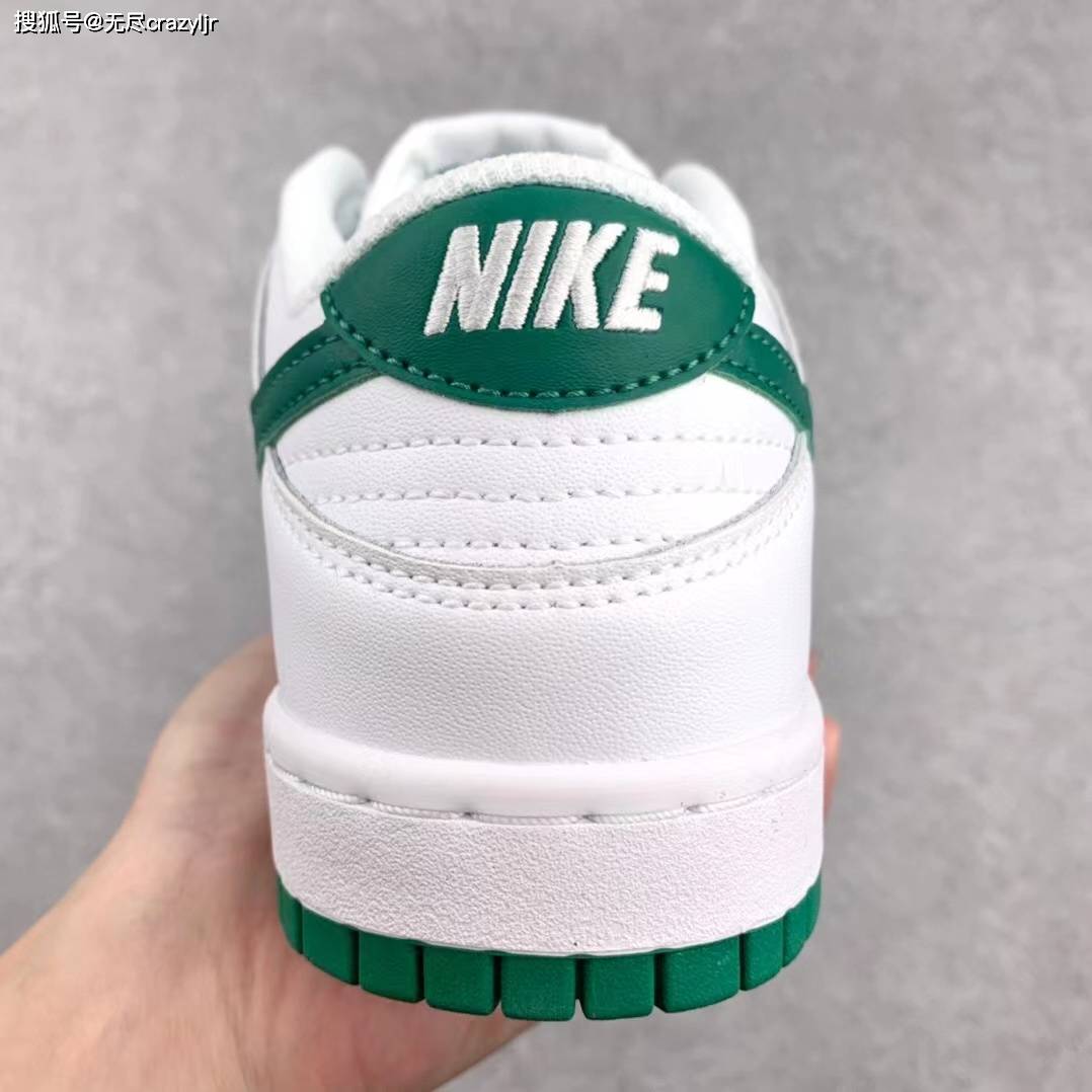 耐克nikedunklow白绿白银凯尔特人低帮女子滑板鞋dd1503112