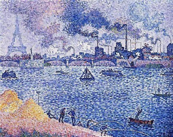 法国新印象派画家保罗·西涅克绘画作品欣赏_Paul_Signac_风景画
