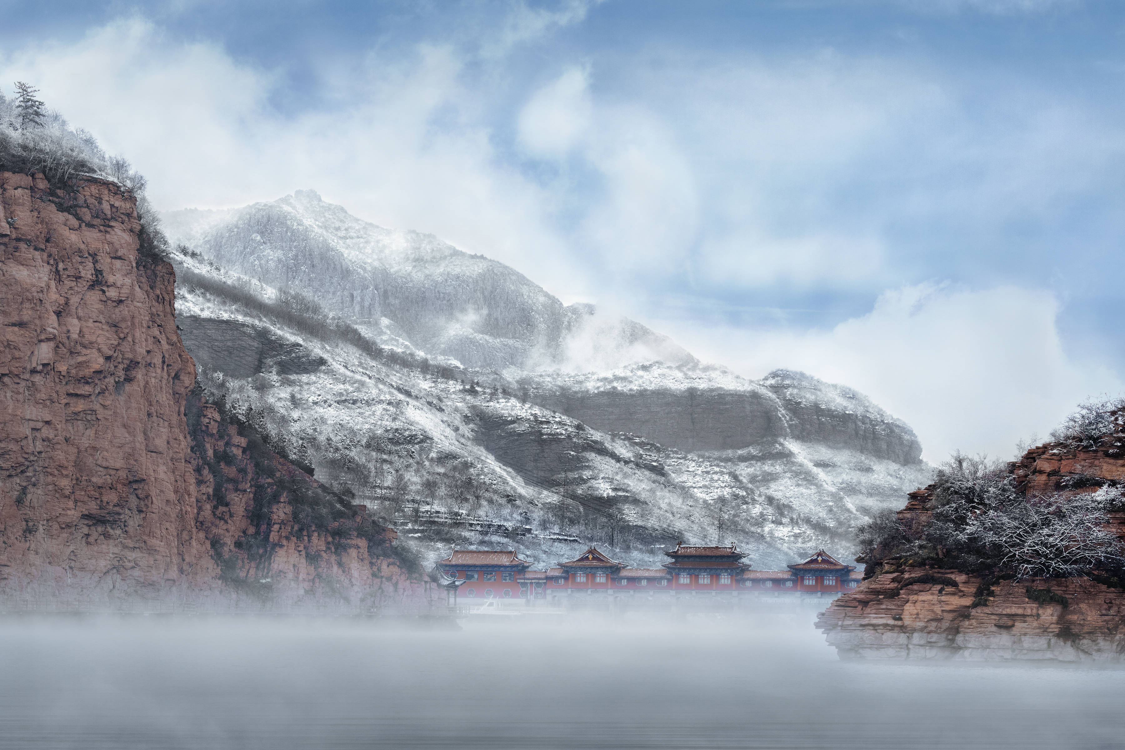 京娘湖摄影大赛作品集——京娘湖雪景