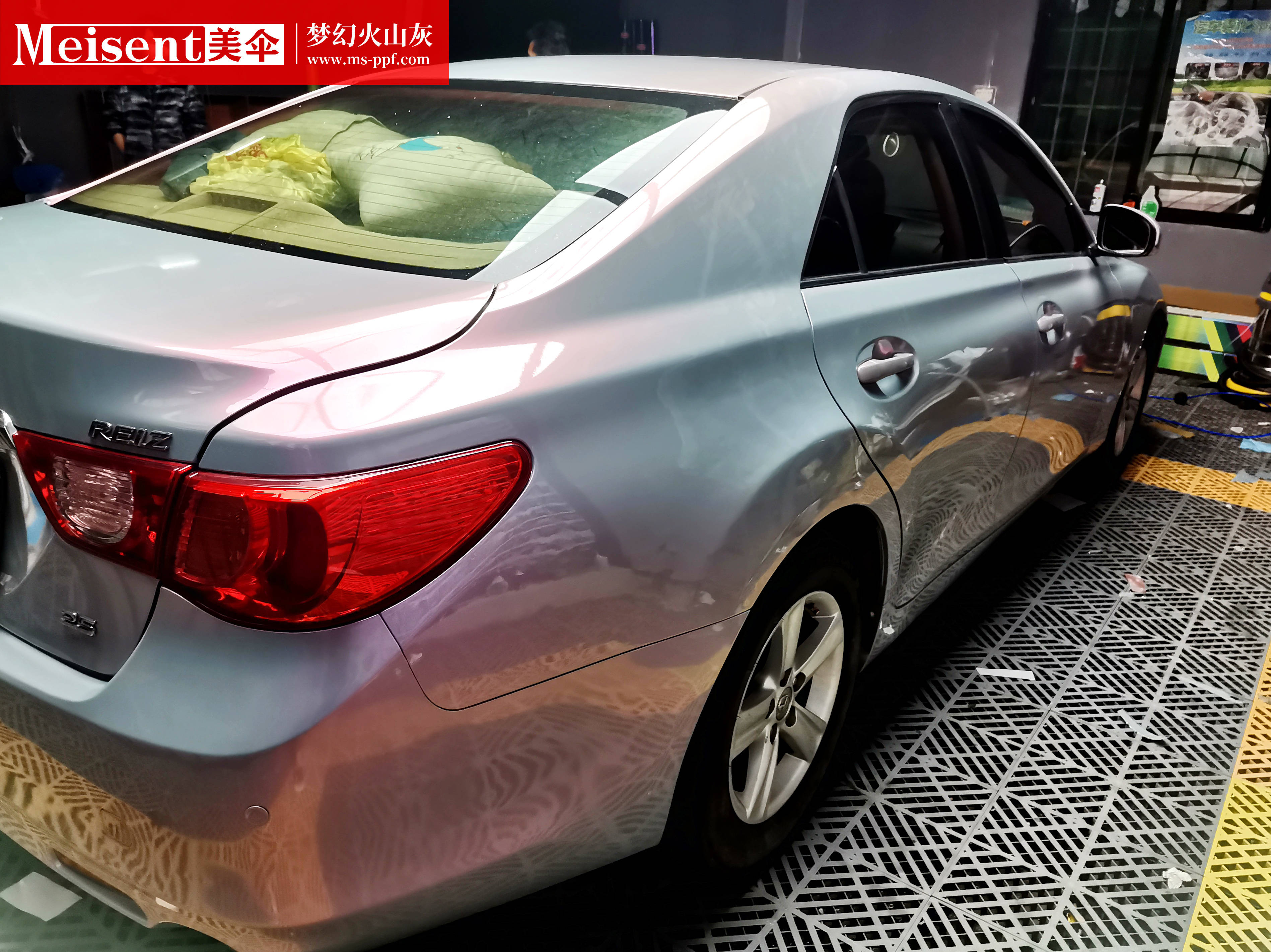 美国meisent美伞改色膜梦幻火山灰丰田锐志