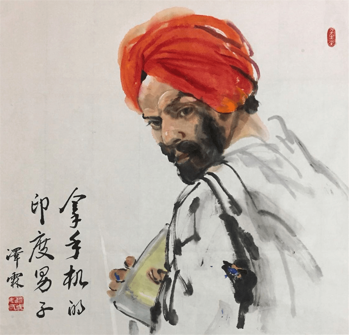 2022中国书画名家新春大拜年画家李泽霖