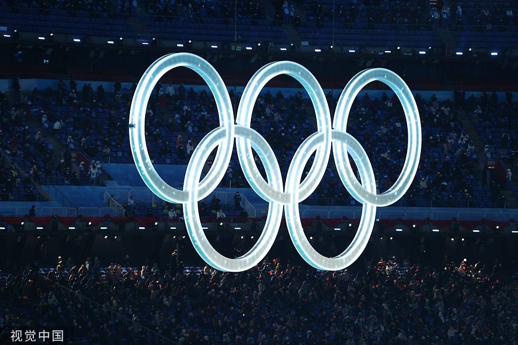 北京冬奥运五环图片