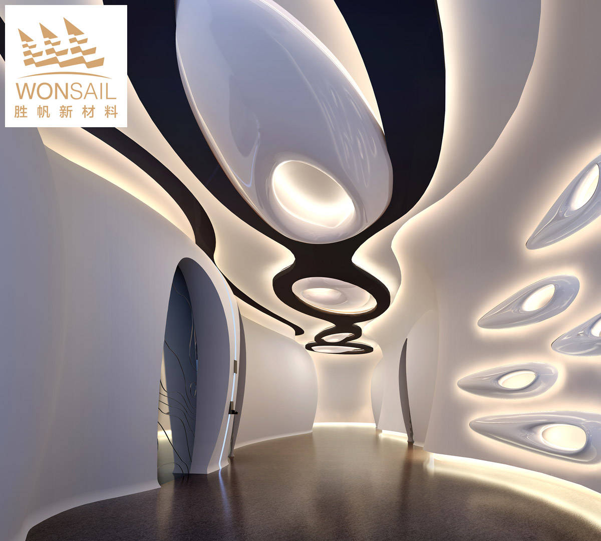 酒店grg吊顶材料grg造型吊顶grg吊顶厂家