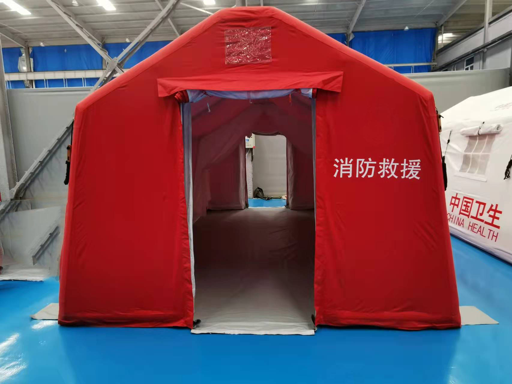 户外餐厅充气帐篷案例 - 北京亚图卓凡科技发展有限公司