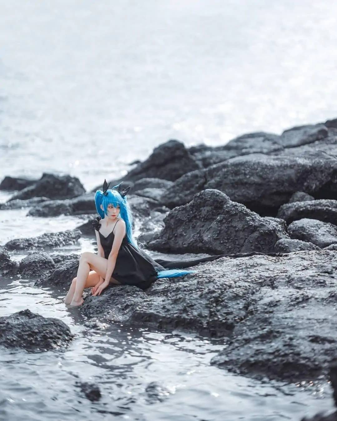 cos美图:初音未来深海少女_kitaro__公众_微信