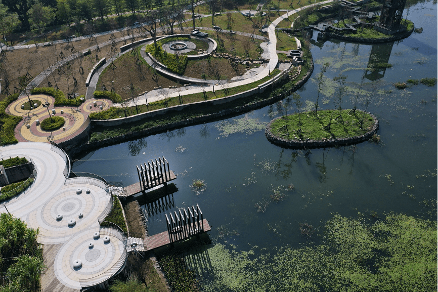 上典景观吴静宜台中帝国制糖厂涌泉公园荣获美国ida荣誉奖