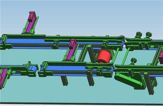 带推料双列输送带3d模型资源推荐下载_制造_技术_平台
