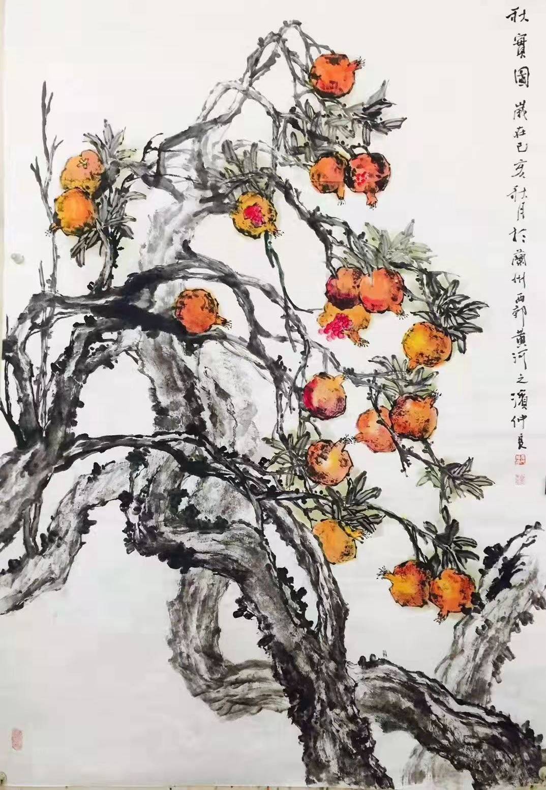 当代书画家张仲良作品欣赏_甘肃省_美术_中国画