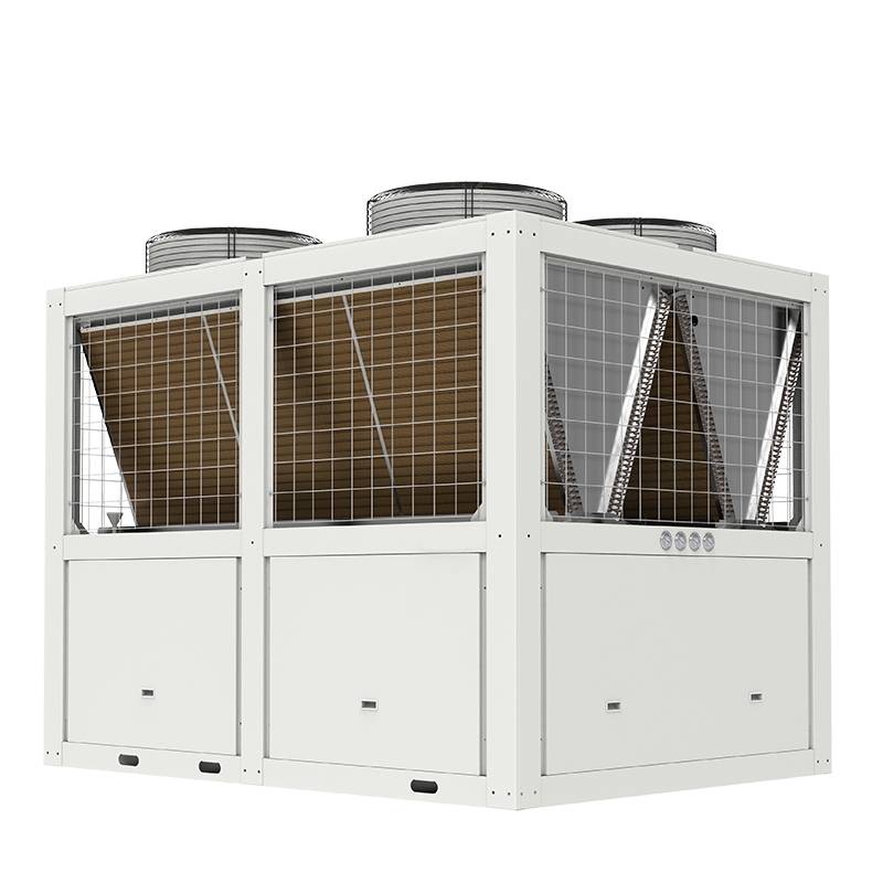 30超低环温螺杆式风冷热泵采暖机组螺杆式空气能热泵集中供暖分析介绍