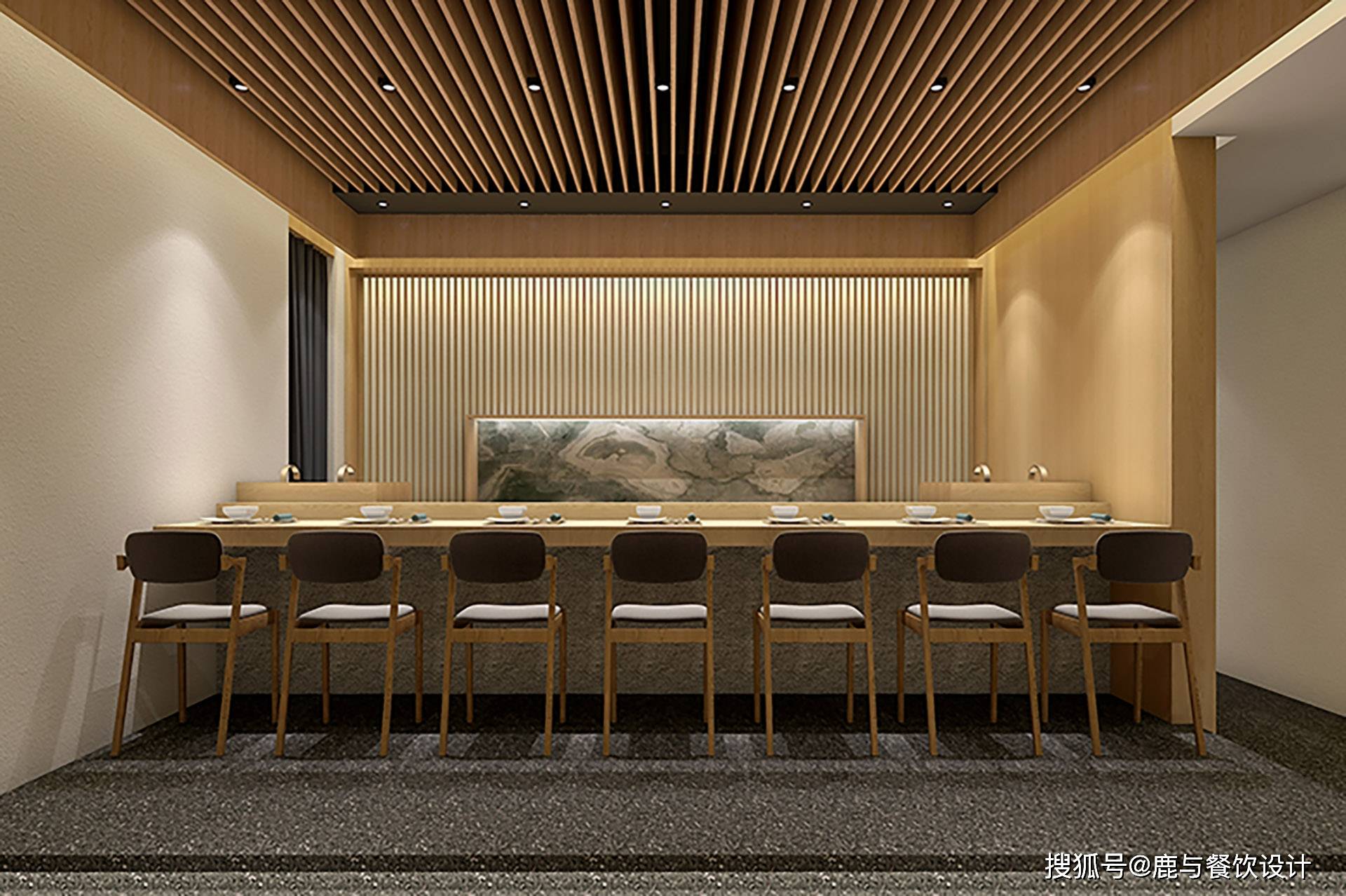 寿喜烧日式料理餐厅设计-鹿与设计-搜狐大视野-搜狐新闻