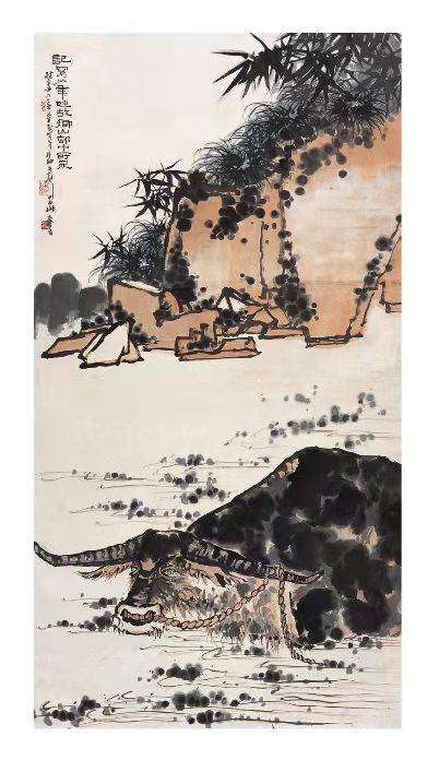 从风俗画到肖像画潘天寿牛画作品新说