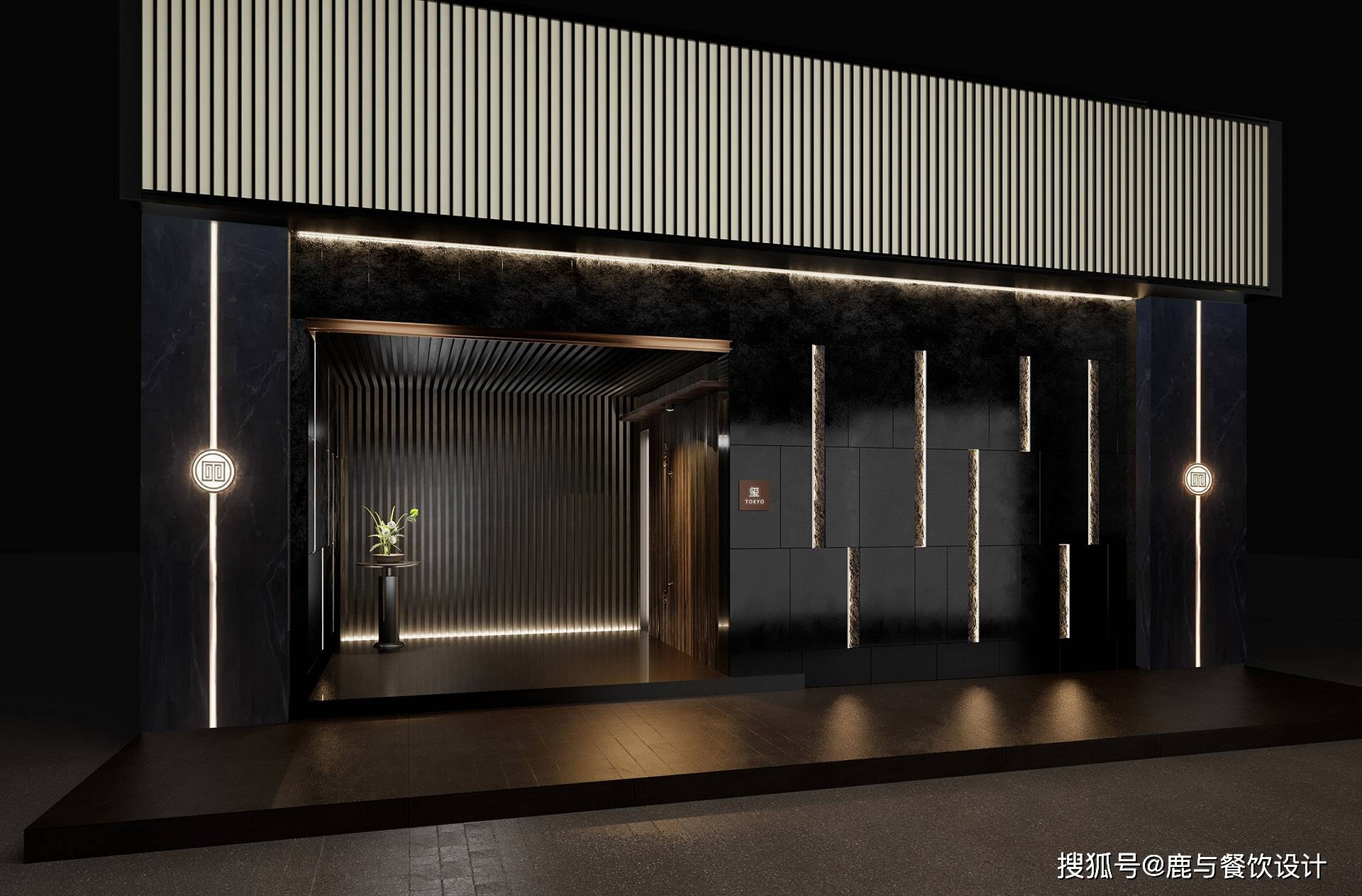 鮨玺日式料理餐厅全案策划设计图片展示-鹿与设计-搜狐大视野-搜狐新闻