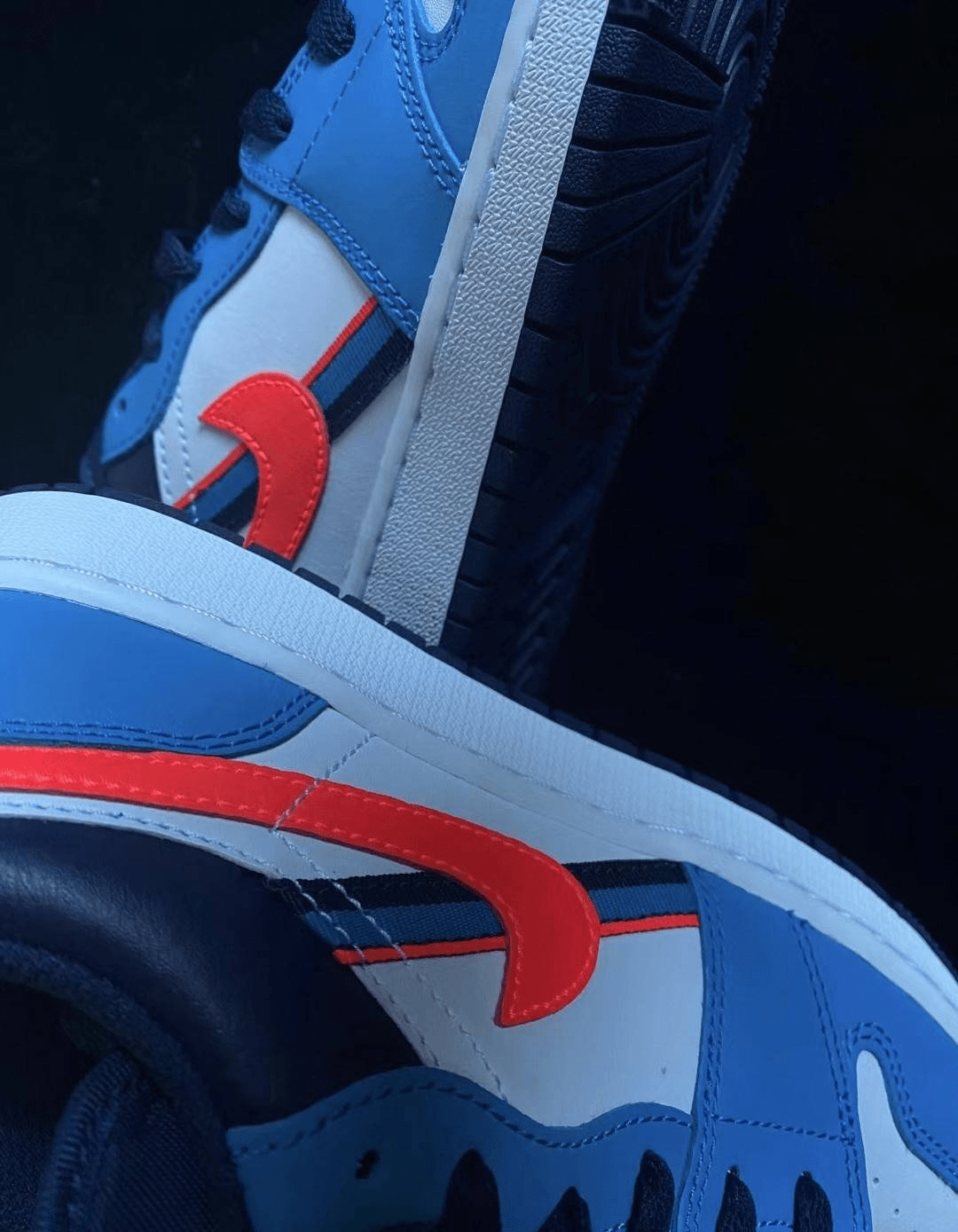 时间 新鞋开箱——Air Jordan 1 Low&quot;Game Time&quot;游戏时间（GS）蓝红白