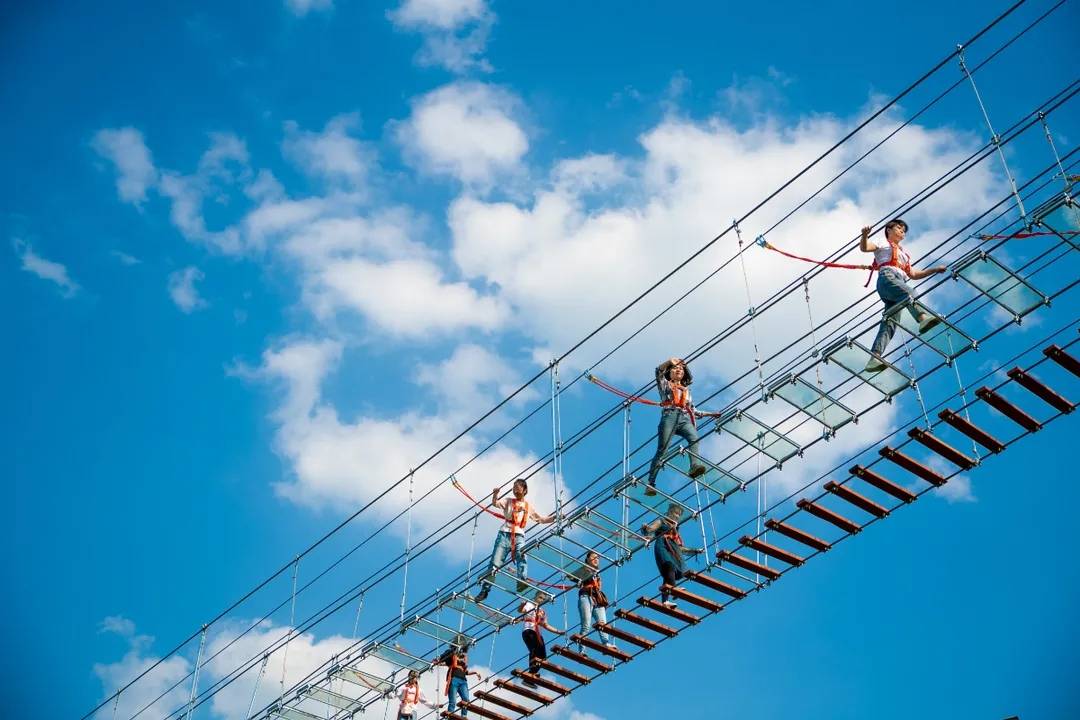 玻璃_景区_吊桥