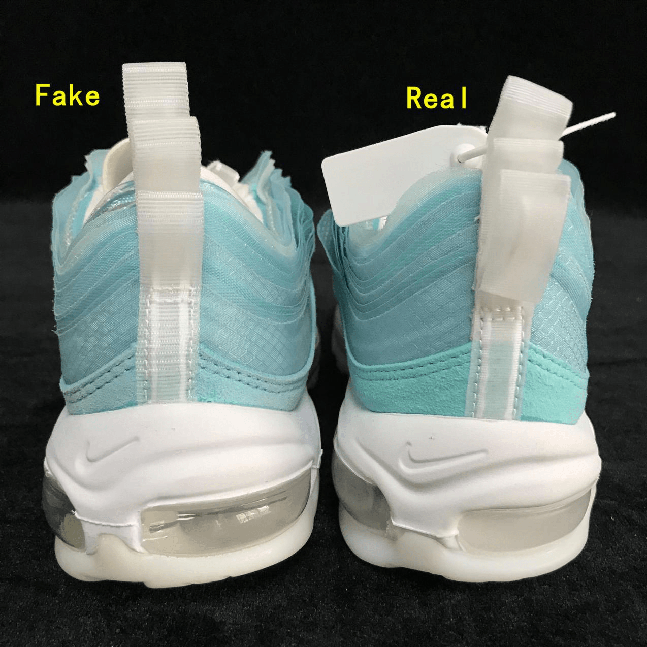 nikeairmax97万花筒上海限定细节真假对比避免踩坑指南