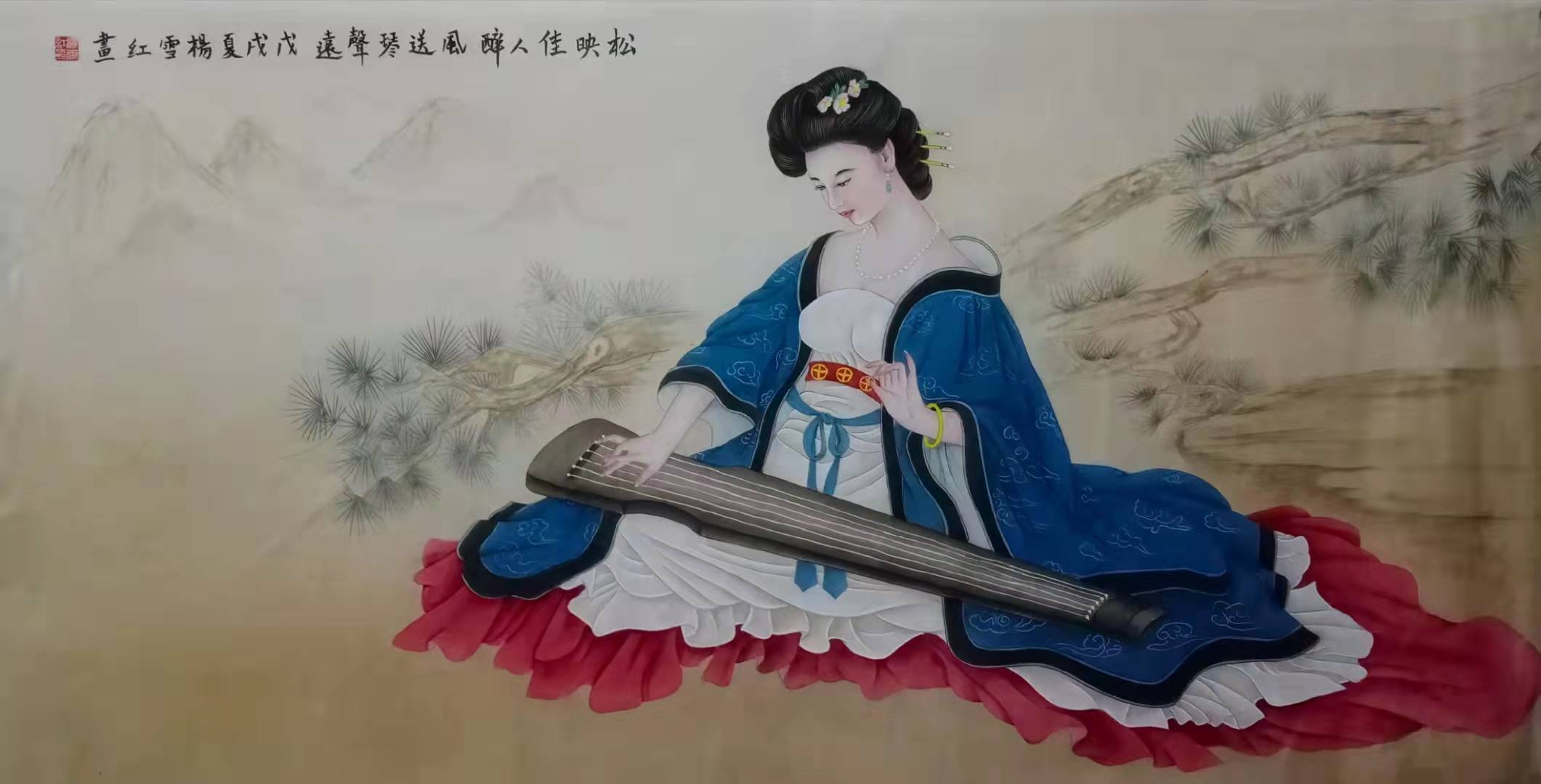美哉艺术推荐画家杨雪红_手机搜狐网