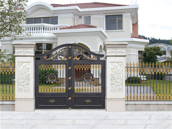 别墅铝艺围墙大门对比传统铁艺大门有哪些显著的优势