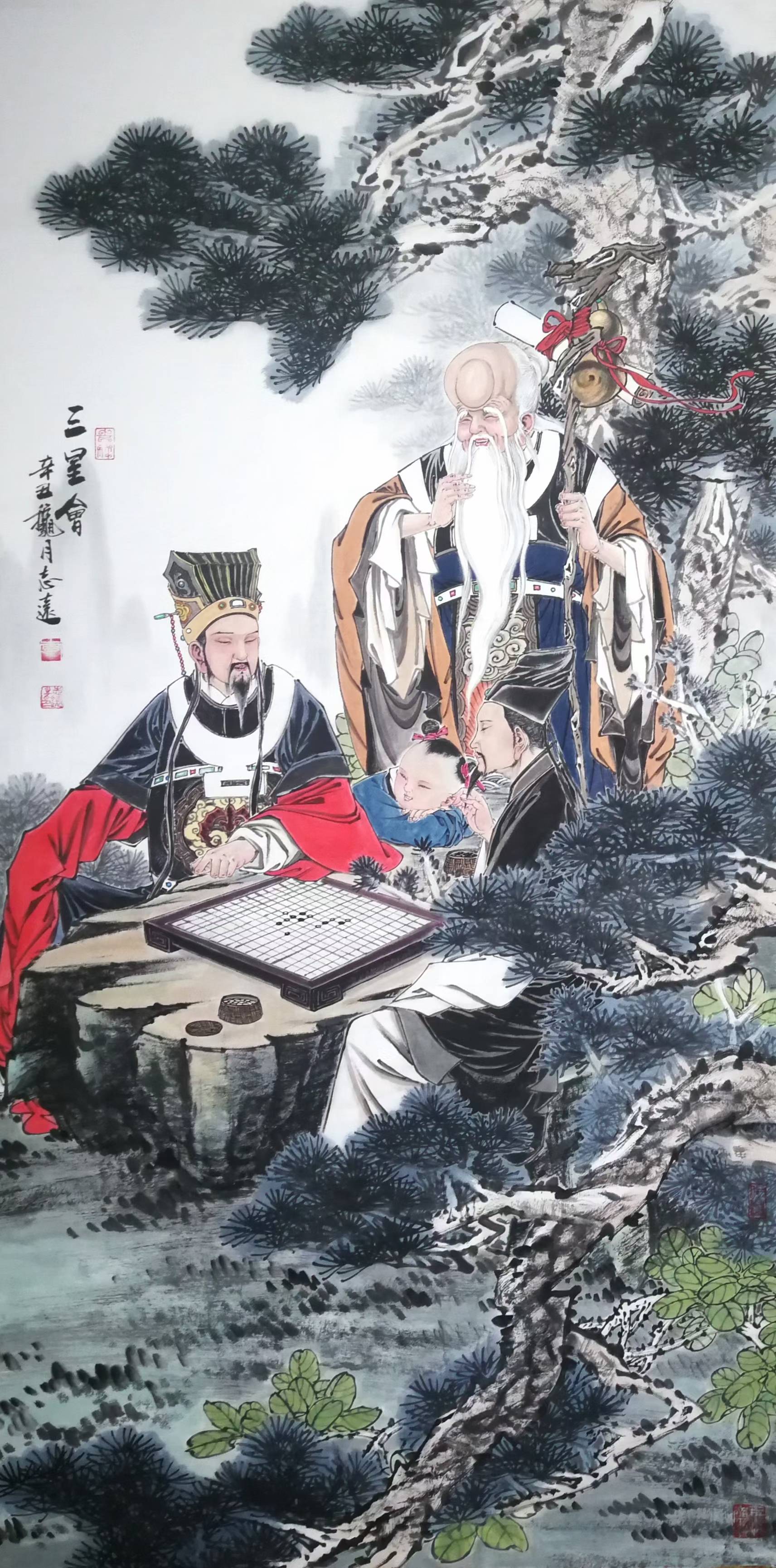 百强实力派画家李志远_作品_书画_河北省任丘市