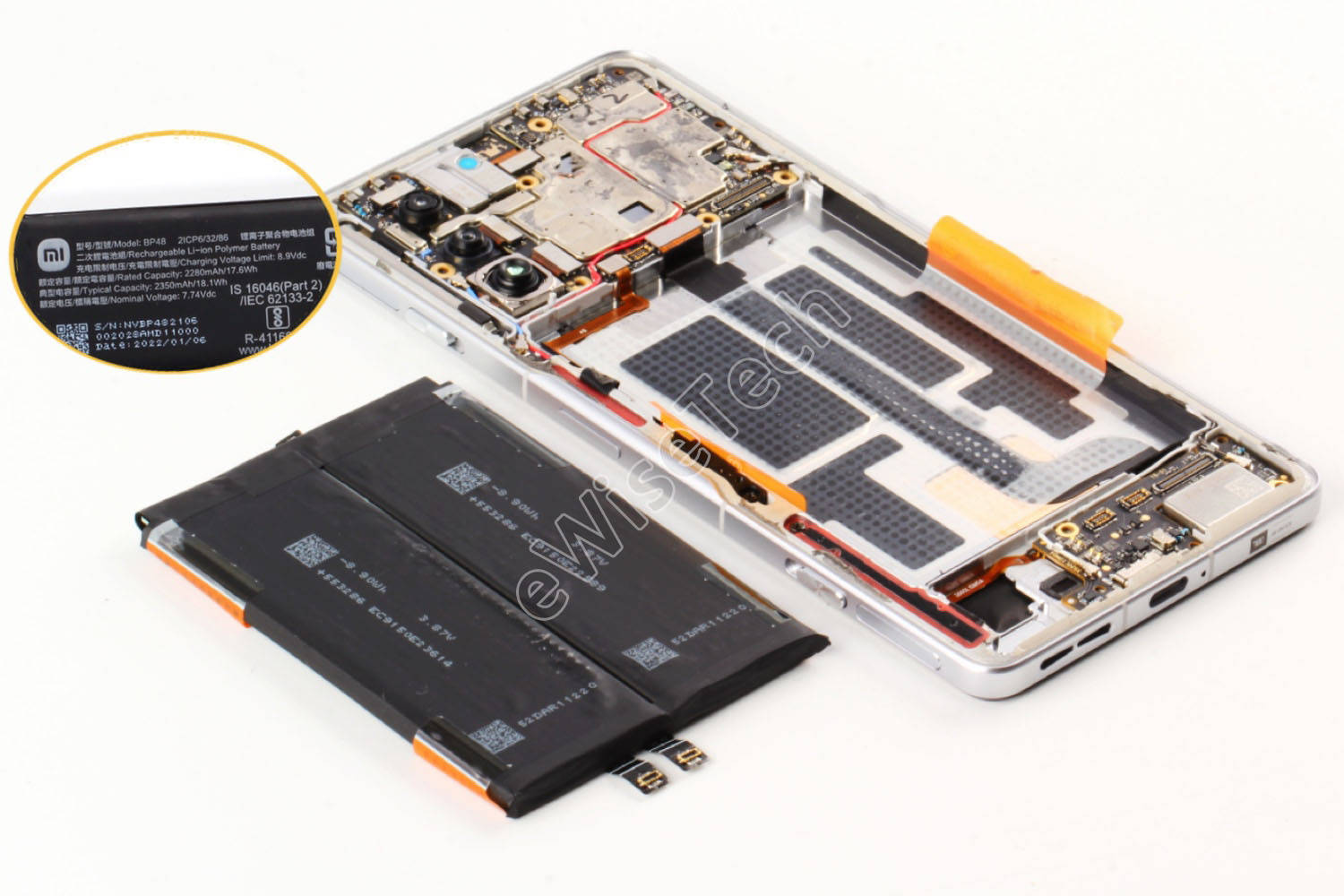 e拆解红米k50电竞版散热面面俱到120w快充采用高通全新方案