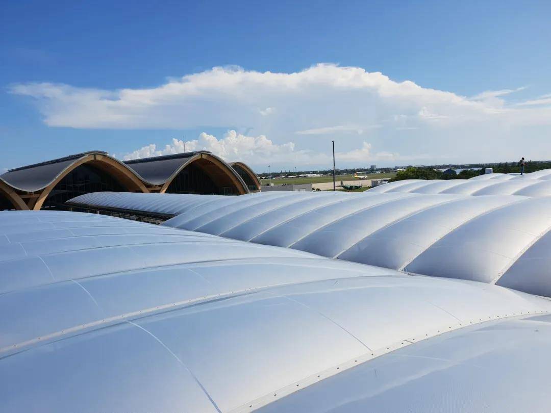 etfe膜结构丨麦克坦宿雾国际机场etfe膜结构顶篷_宿务_航站楼_设计