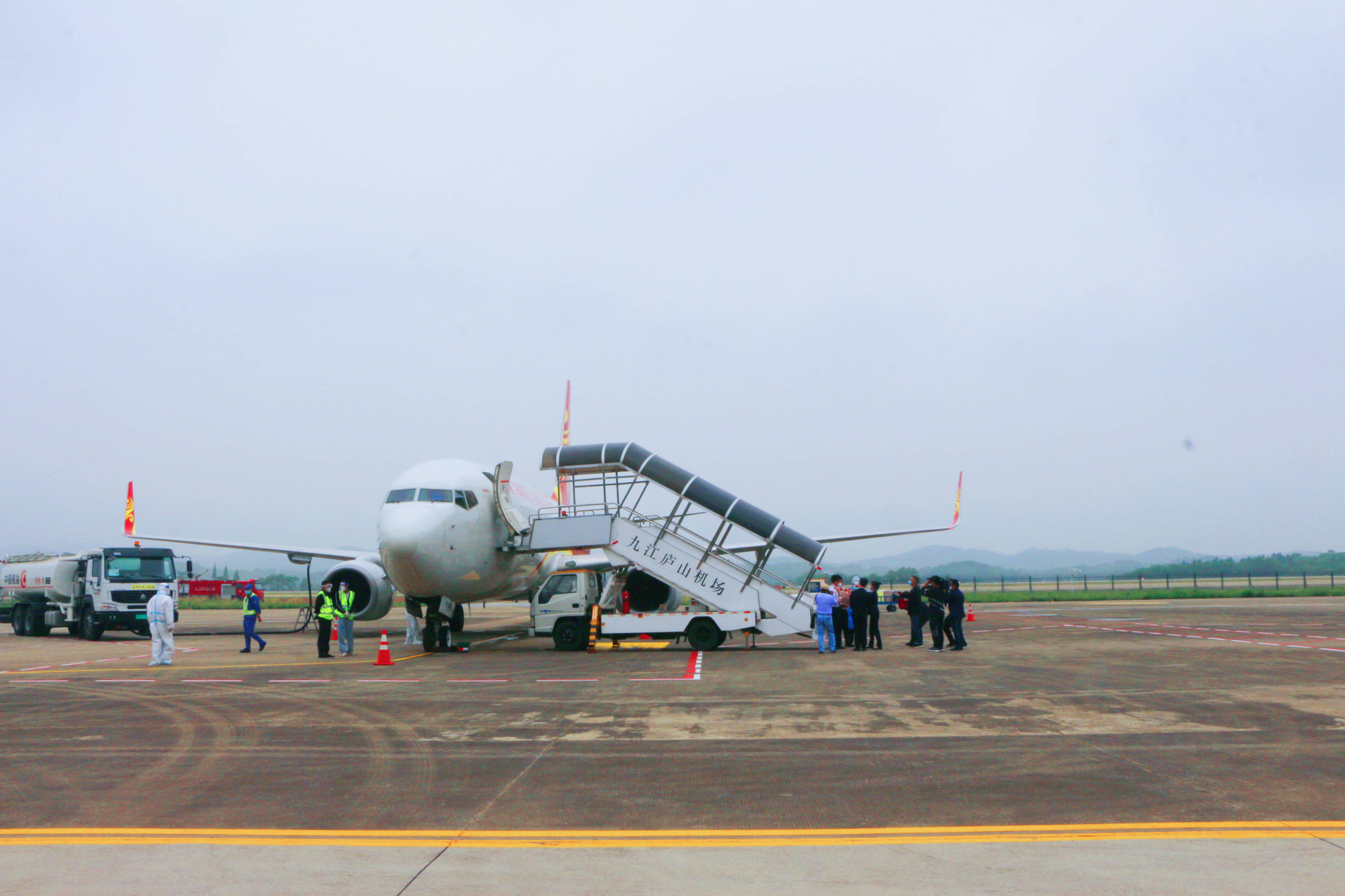 九江机场航班图片