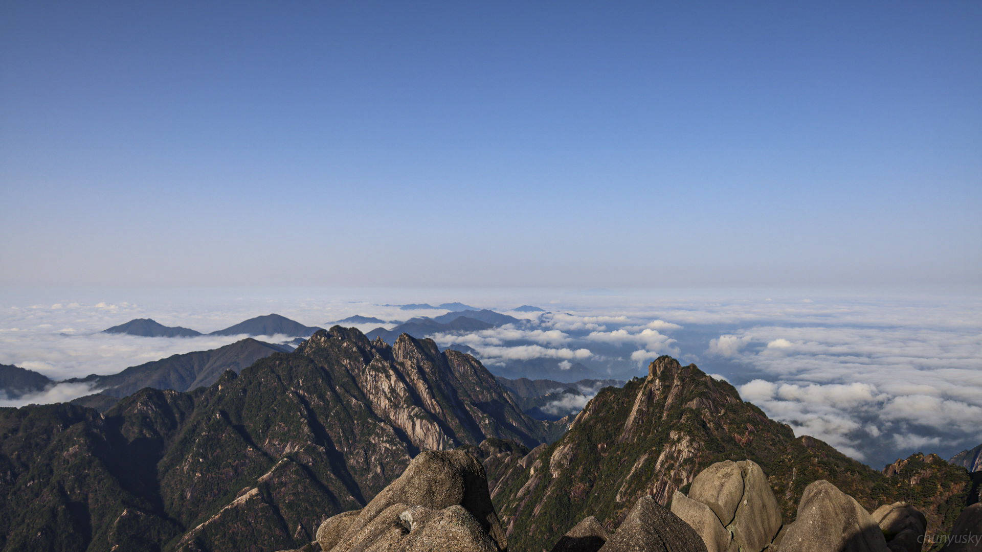 黄山山山山山图片