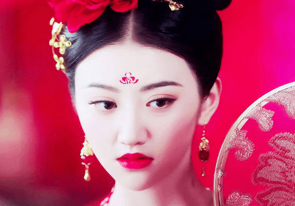 景甜的花钿妆,林心如的花钿妆,统统没她惊艳_扮相_古装_一身