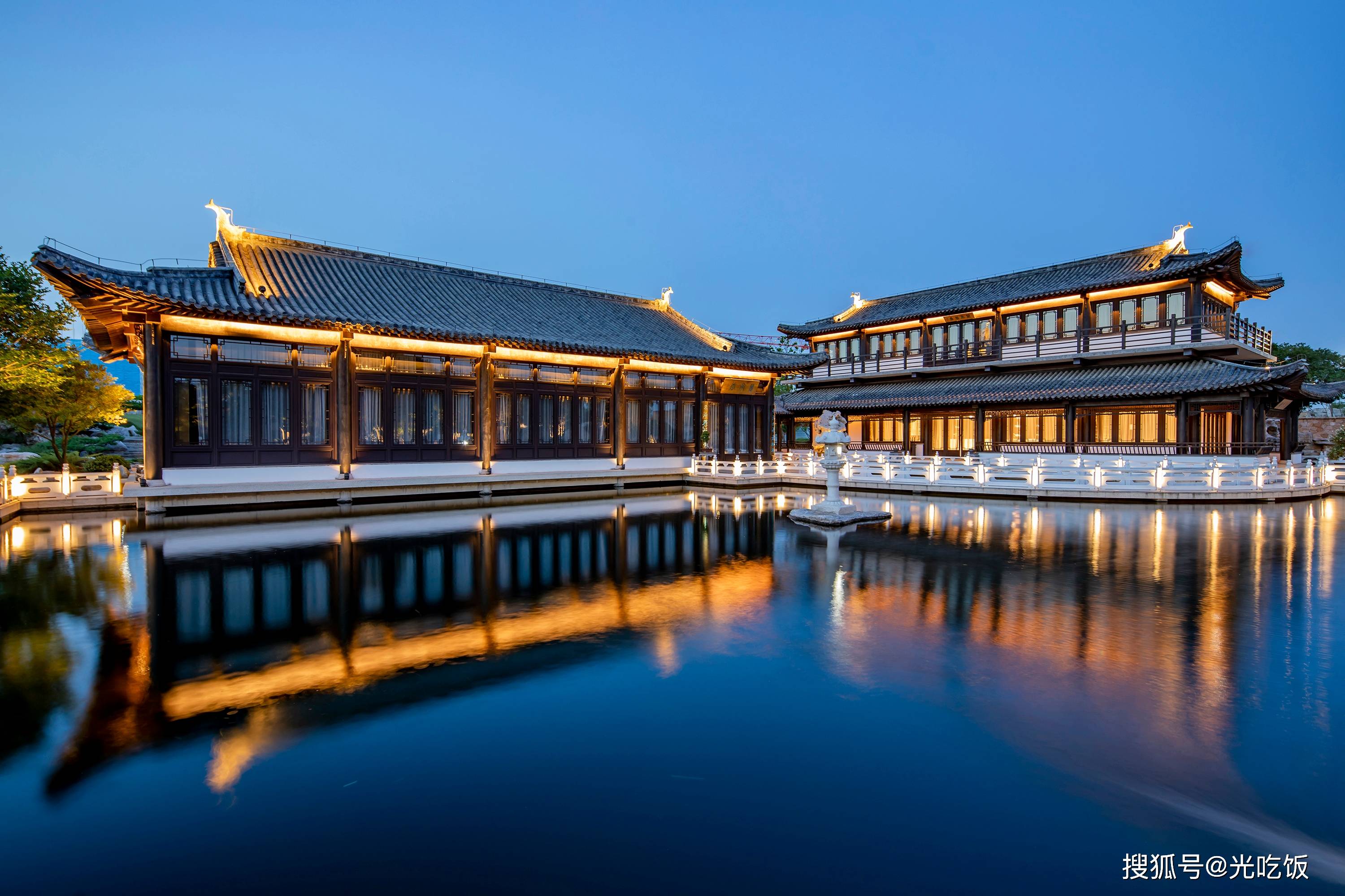 「摄影师:光吃饭」山东临沂琅琊园,中国古建筑摄影作品_园林_树是_时候