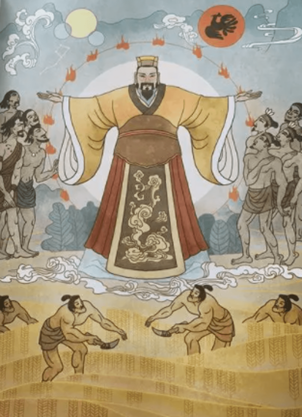 他是人还是神华夏人文始祖中原各族共同祖先黄帝