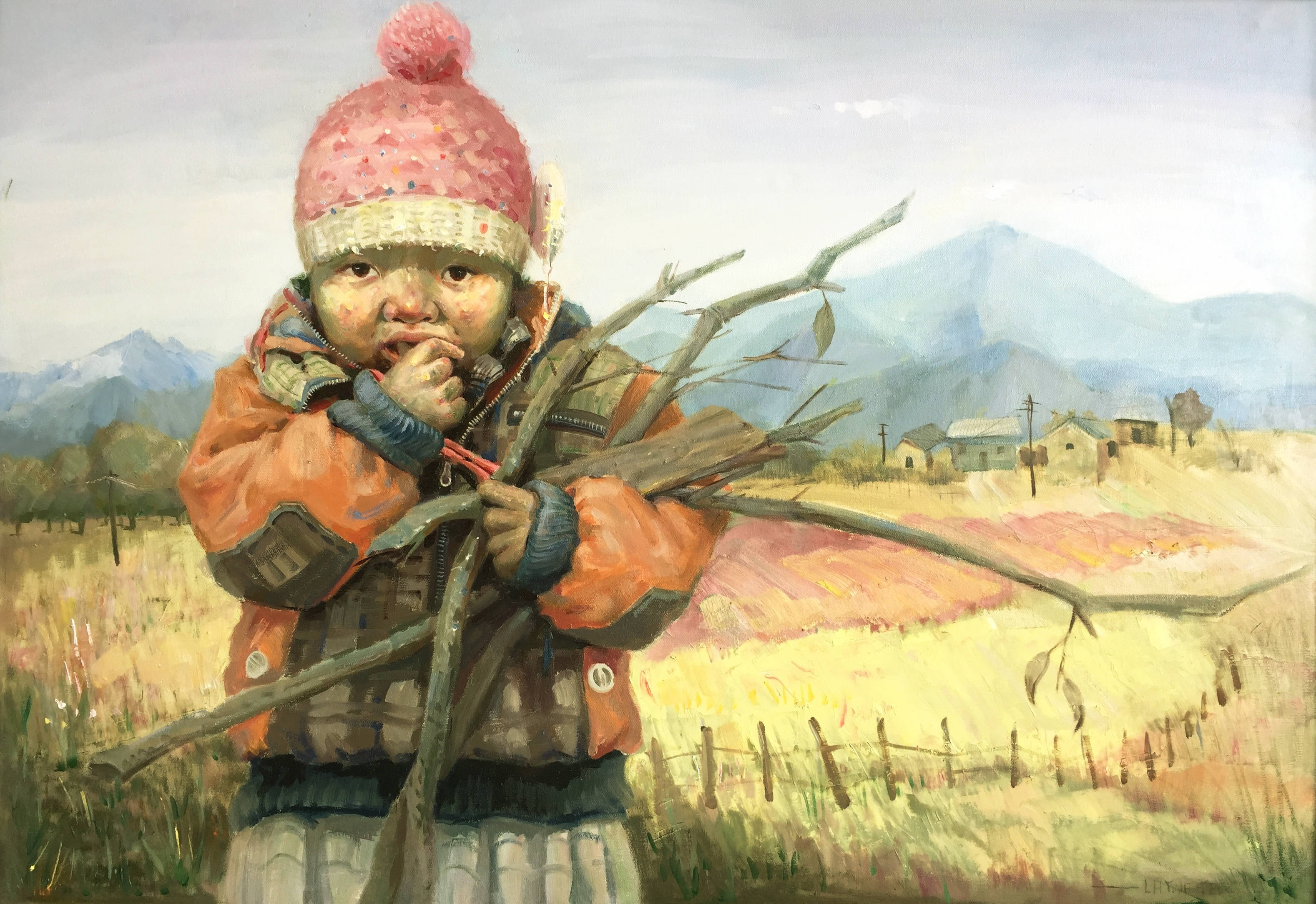 刘宏烨《出路》70cm*100cm,2016年_cm_刘宏_出路