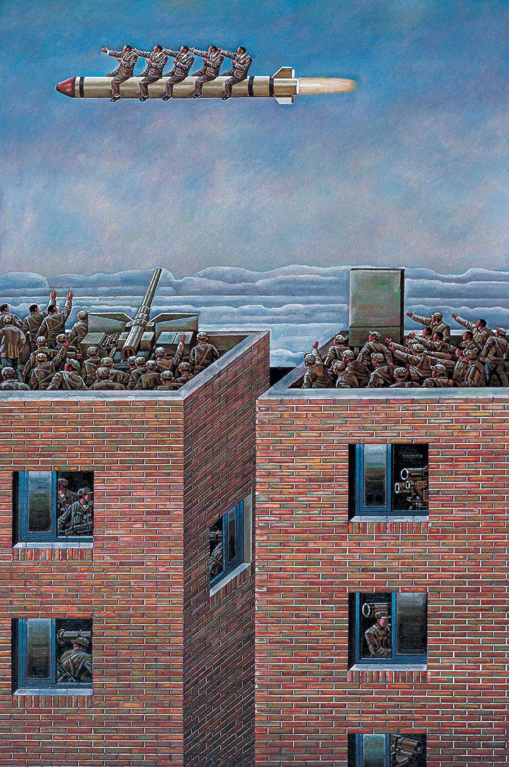 张敏杰老师版画作品