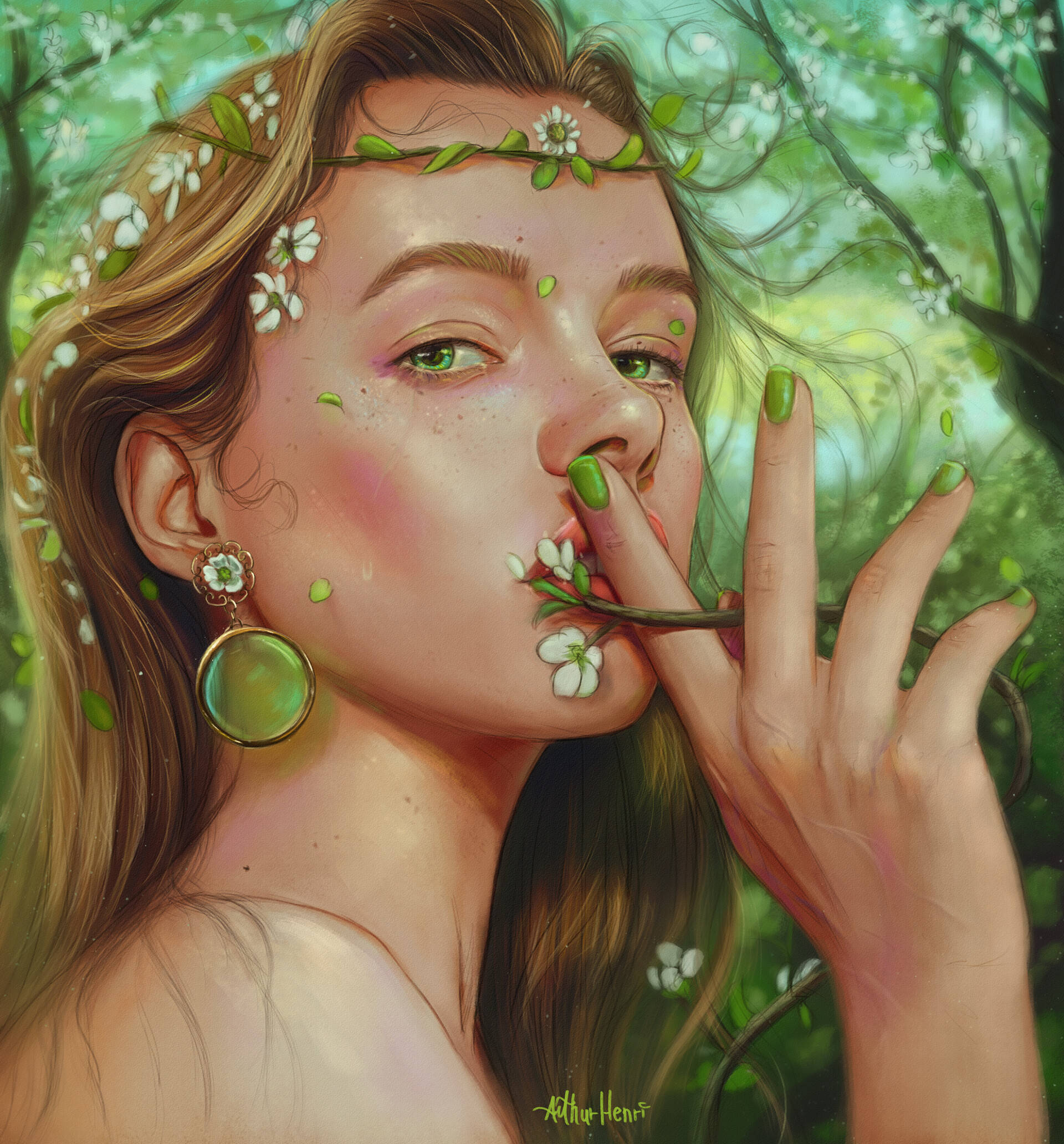 巴西艺术家照片写实原画,细节和氛围都不缺呐