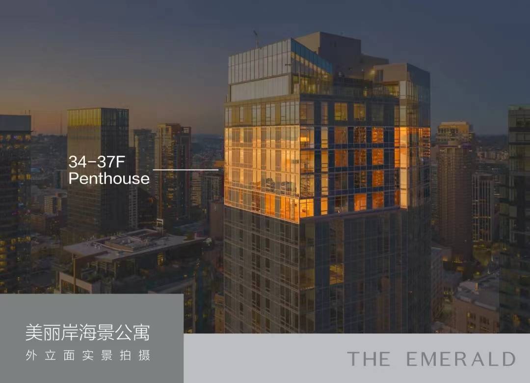 西雅图THE EMERALD推顶层豪华公寓，献敬峯层生活方式