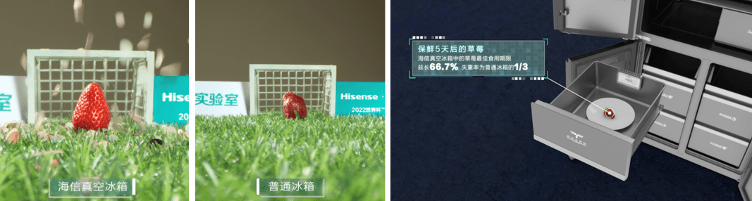 《真空·实验室三部曲，直观呈现海信真空冰箱保鲜硬实力》