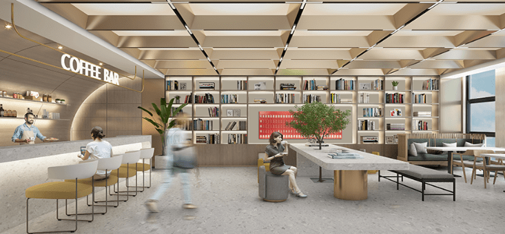 长沙办公室装修金恒德告诉您注重办公室功能分区设计很重要