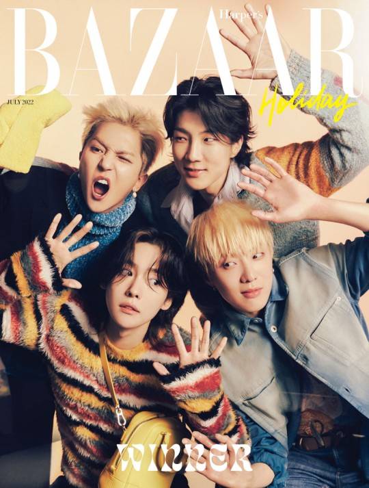 好棒的氛围！WINNER《BAZAAR》七月刊杂志封面公开-搜狐大视野-搜狐新闻