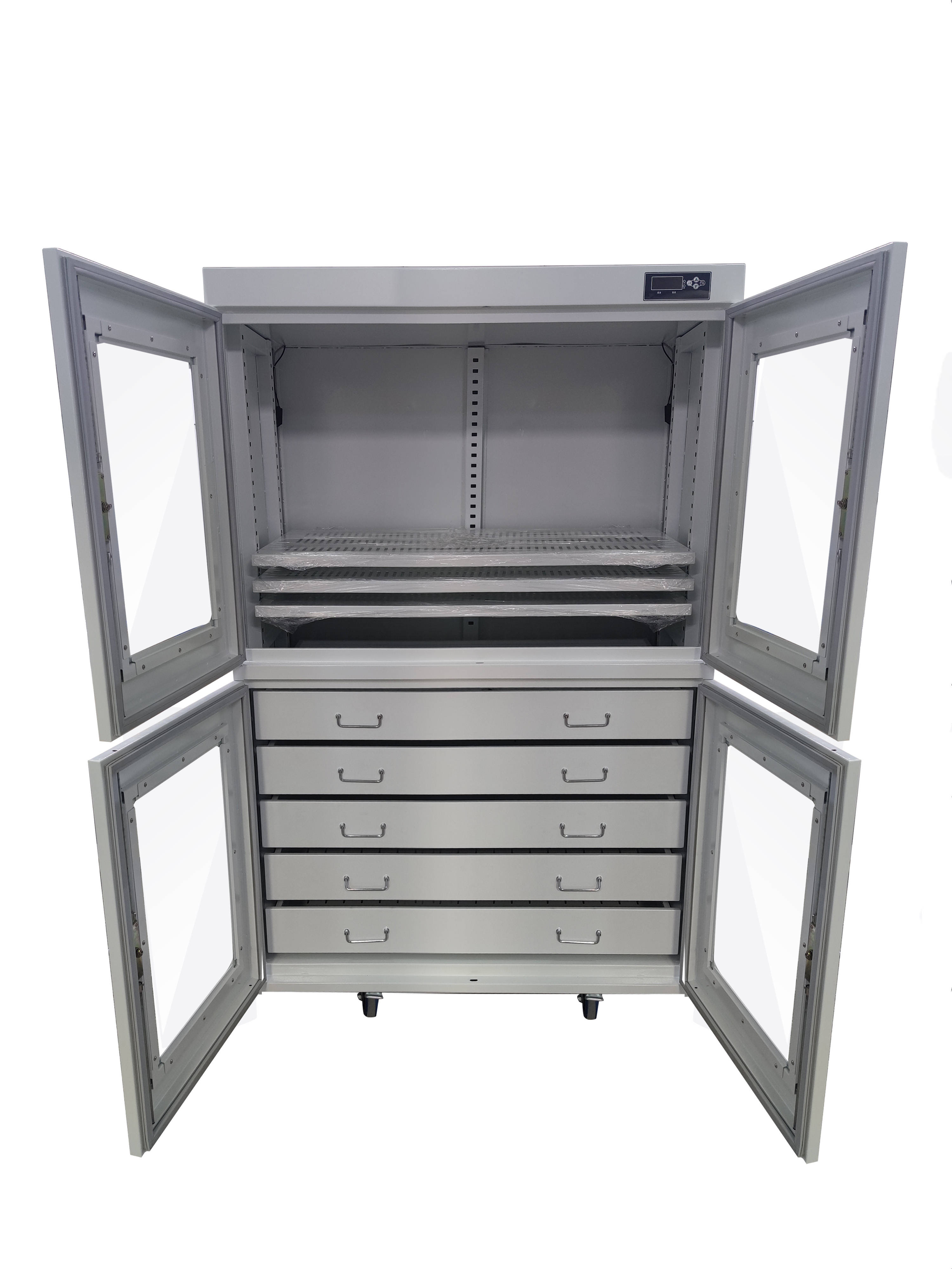 智能无水恒湿典藏柜抽屉式文物专用恒湿储藏柜