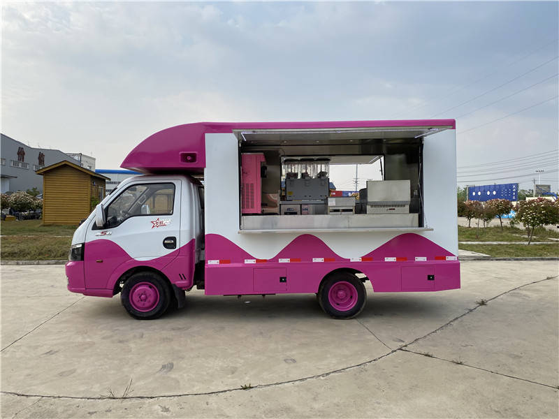 街边美食快餐车在哪里买0首付新车开回家