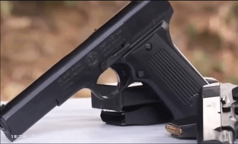 罕见的越南改进版54大黑星k14vn手枪