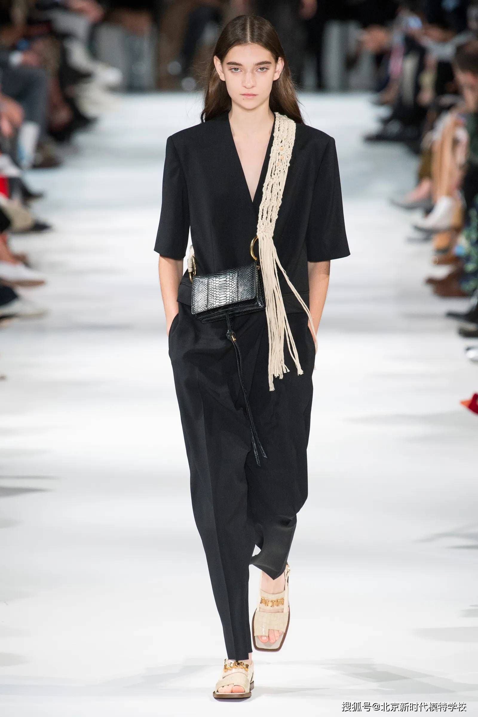 模特们形体训练的特点