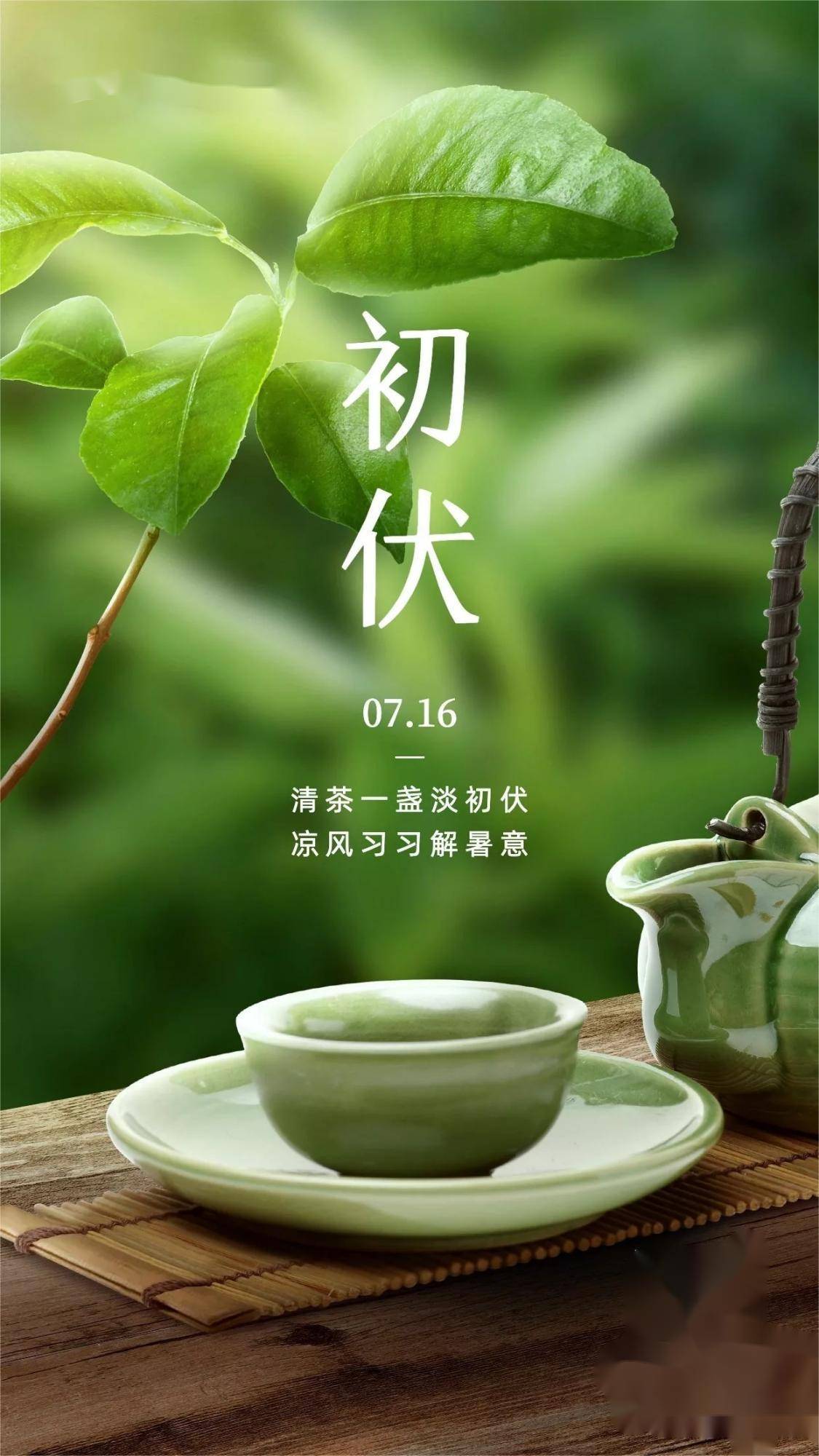 今日入伏丨初伏始炎暑近