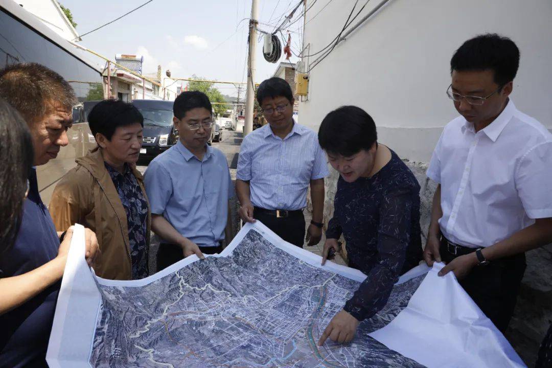 山西副市长程永平一行调研尖草坪区乡村建设工作