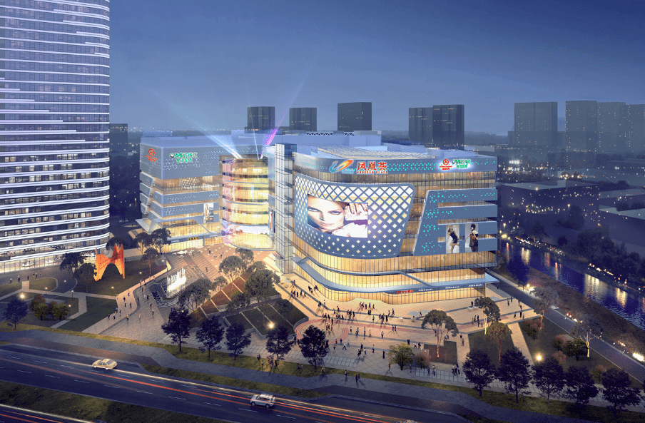 融苏式之美享繁华之韵千灯网红打卡地凤凰荟商业中心设计分享