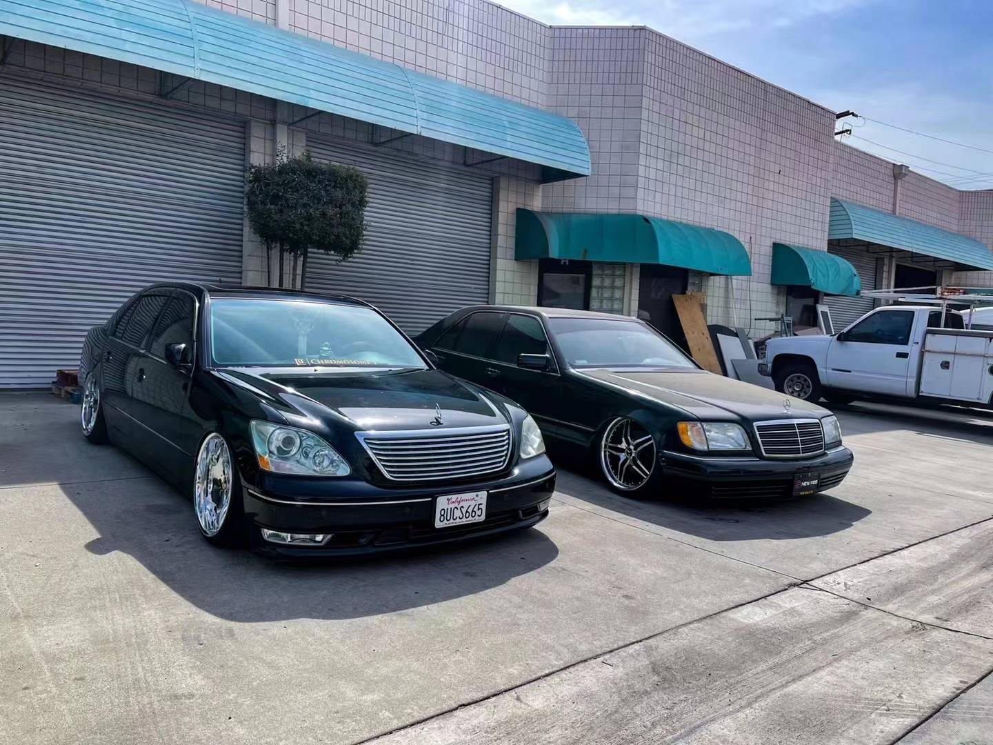 李洋分享奔驰虎头奔改装airbft气动避震品牌套件效果怎么样_搜狐汽车