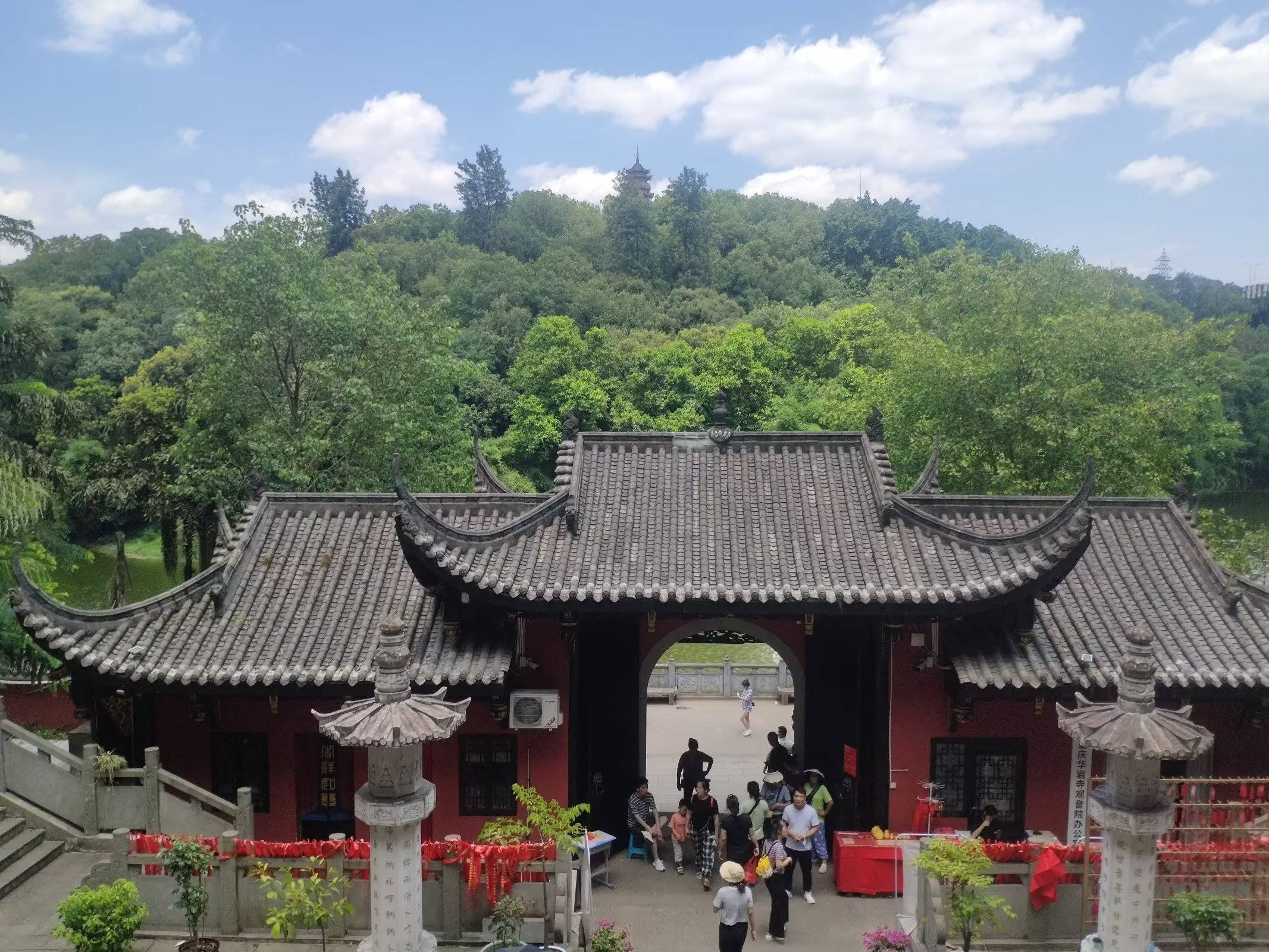 华岩寺风景图片