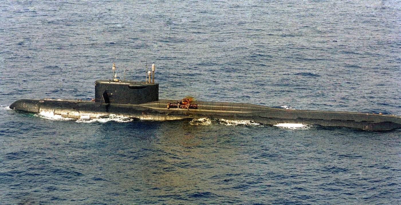 原创俄罗斯潜艇德尔塔级弹道导弹核潜艇