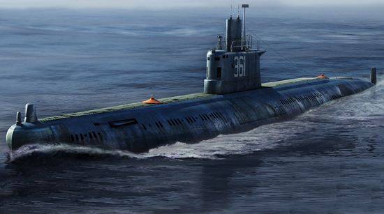中国潜艇——035明级攻击潜艇